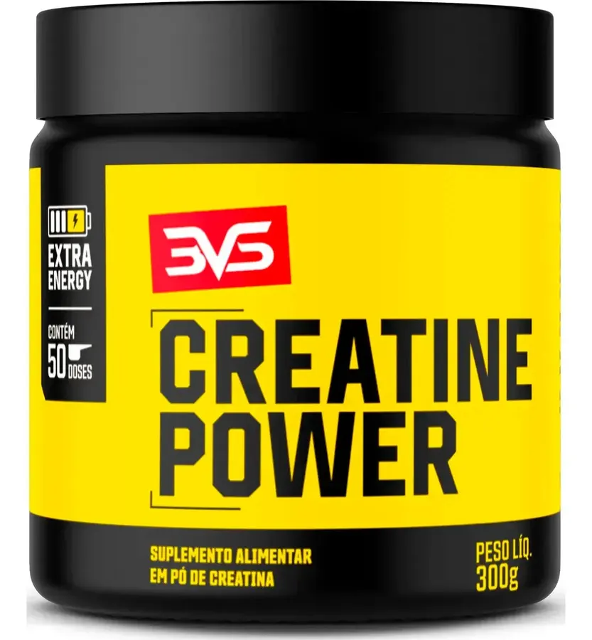 Embalagem de Creatina Monohidratada Power Extra Energy