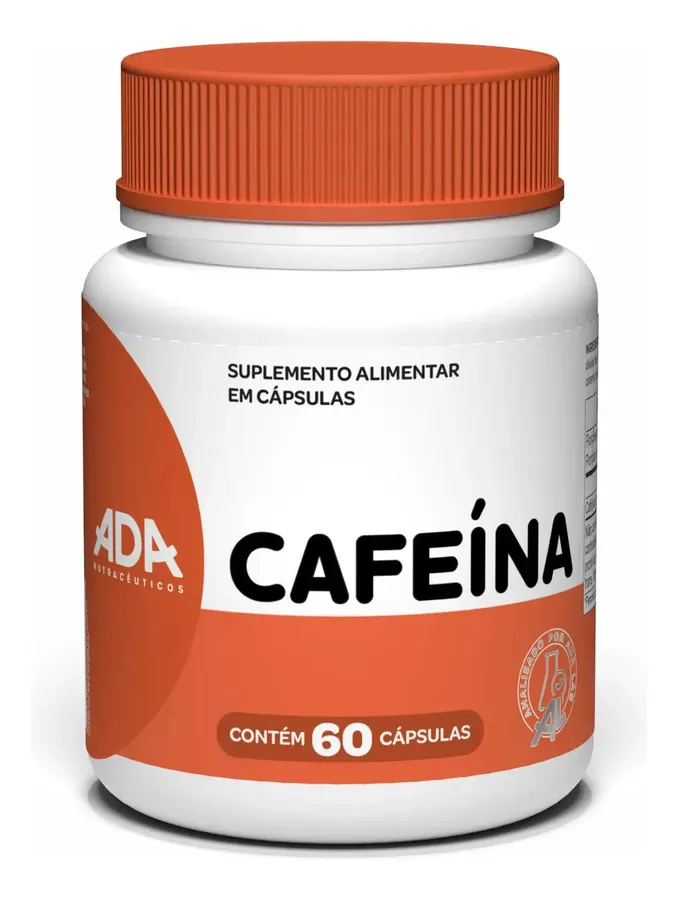Embalagem de Cafeína Cápsulas Nutracêuticos