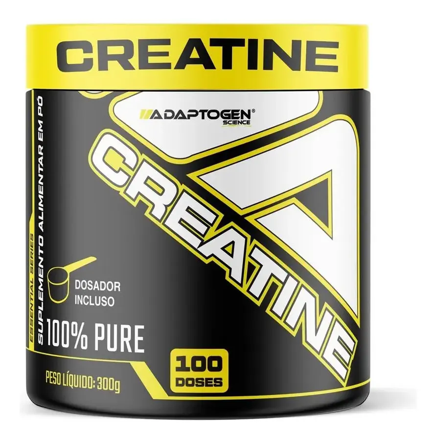 Embalagem de Creatina 100% Pura Science