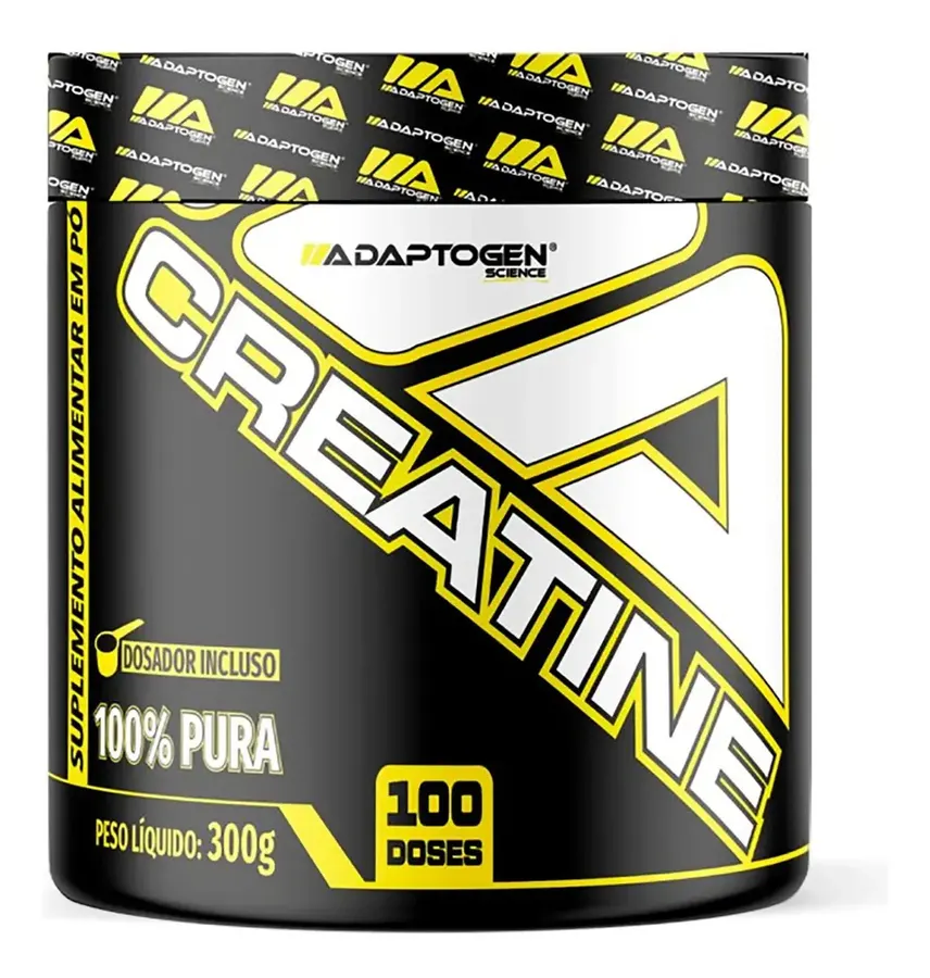 Embalagem de Creatina Platinum 100% Pura