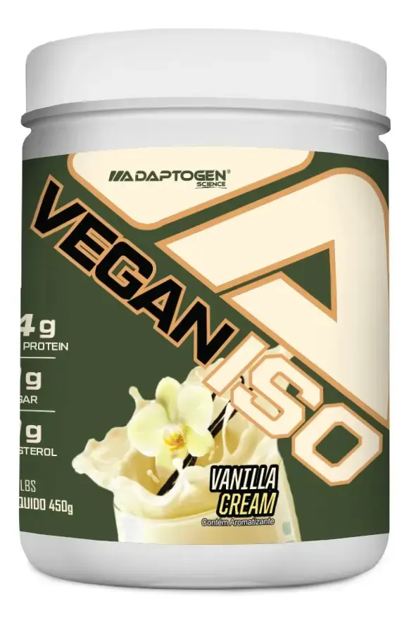 Embalagem de Proteína Vegetal Isolada Natural Vegan Iso