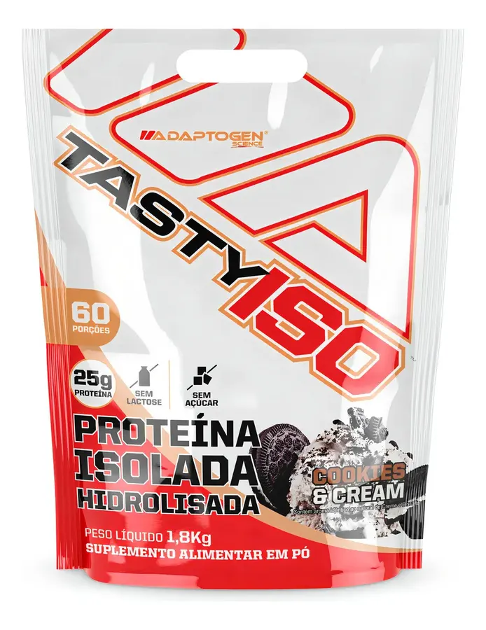 Embalagem de Tasty Iso Whey protein Isolado Sachê Bag