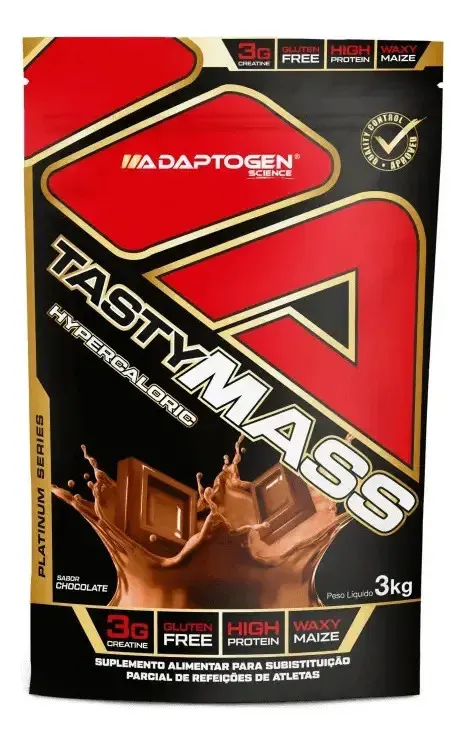 Embalagem de Tasty Mass Hipercalórico