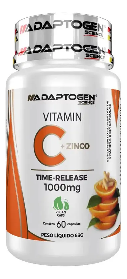 Embalagem de Vitamina C Caps
