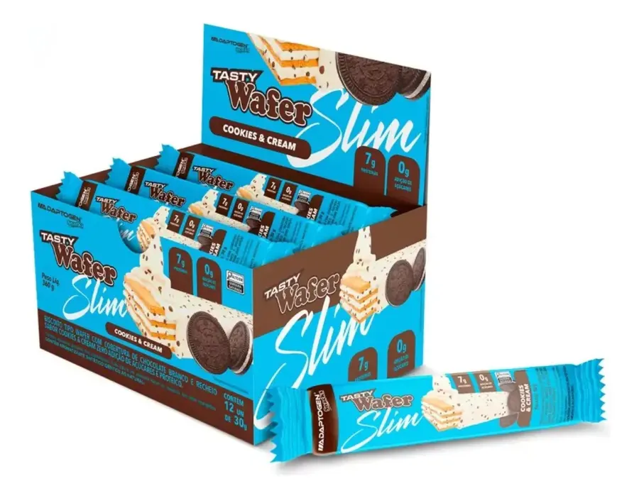 Embalagem de Wafer Tasty Slim