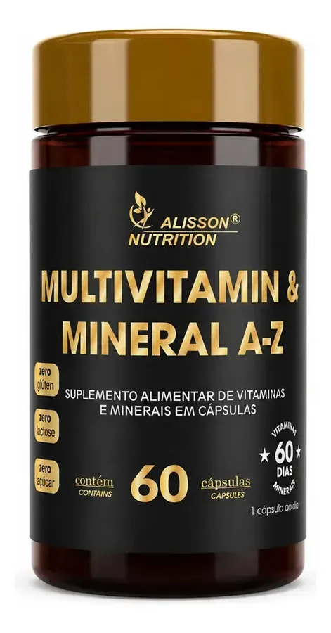 Embalagem de Multivitaminico E Mineral Az Cápsulas