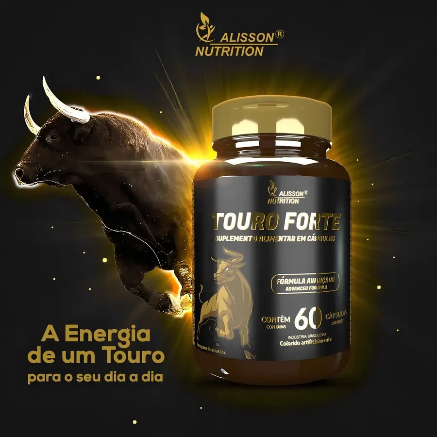 Embalagem de Pré Hormonal Touro Forte Cáps Zinco e Vitaminas