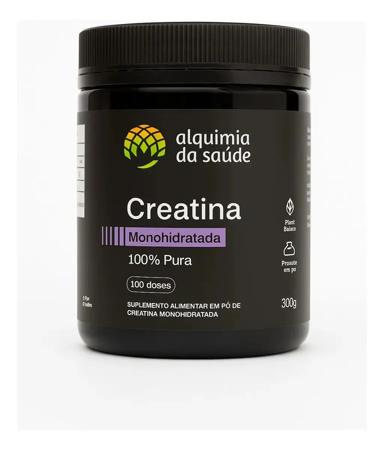 Embalagem de Creatina Monohidratada
