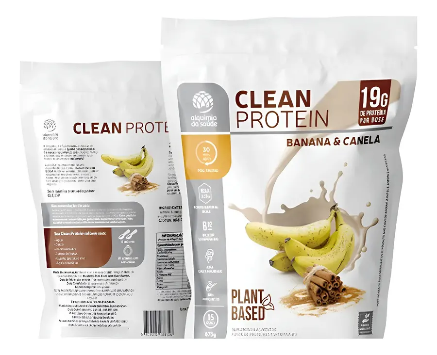 Embalagem de Proteína Vegana Isolada
