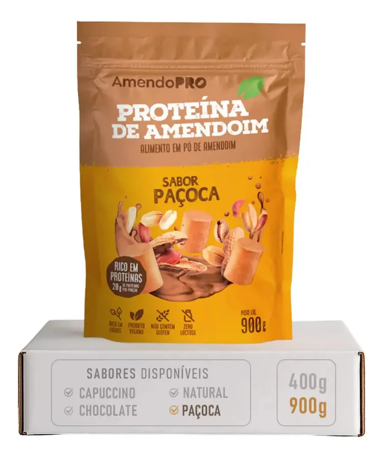 Embalagem de Proteína Vegana