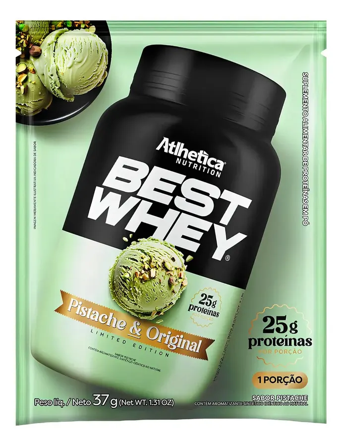 Embalagem de Best Whey Sachê