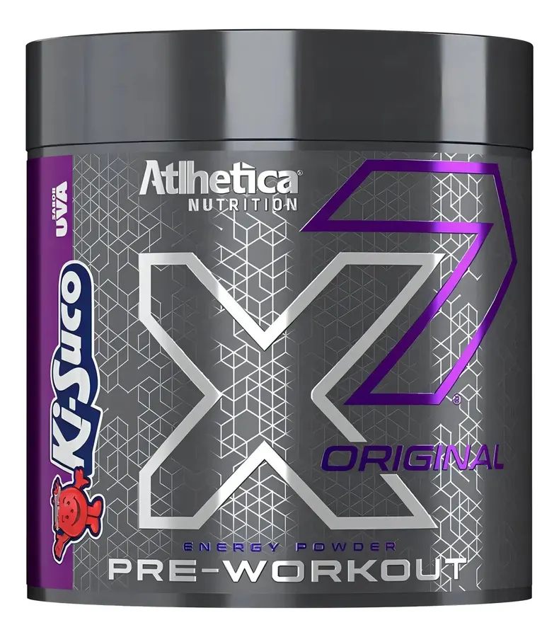 Embalagem de Pre Treino X7