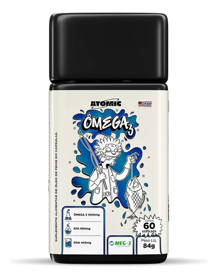 Embalagem de Omega Epa Dha Fonte Ômega Capsulas