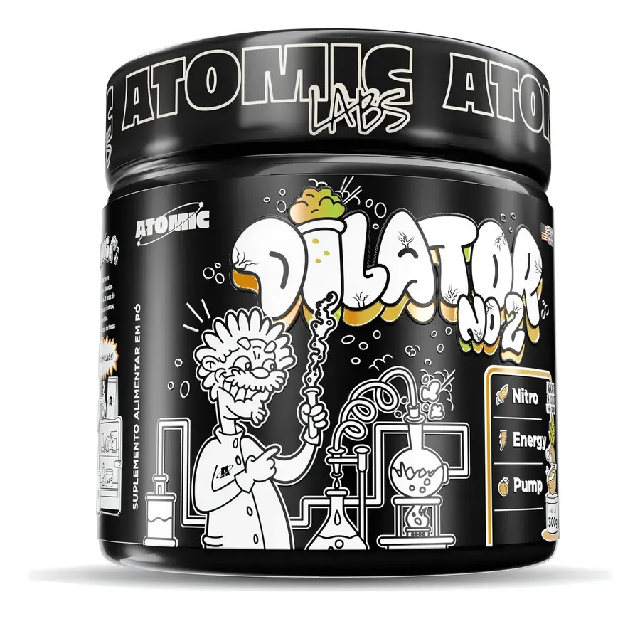 Embalagem de Pré Treino Dilator No2 Doses Piña Colada