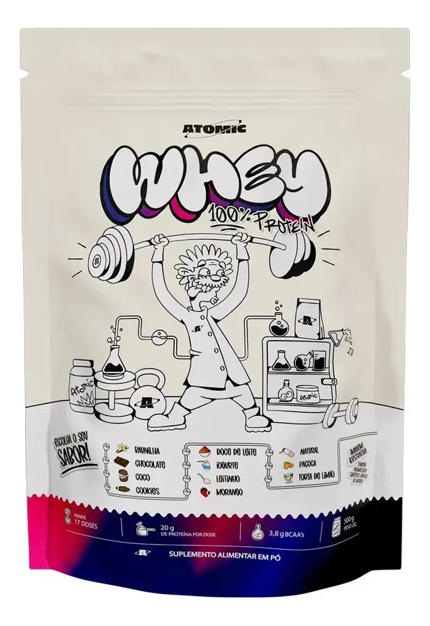 Embalagem de Whey Protein