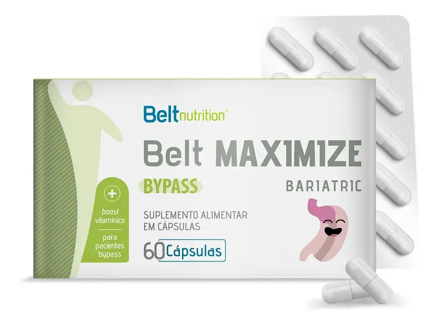 Embalagem de Multivitamínico Bariatrico Maximize Bypass Bariatric cápsula