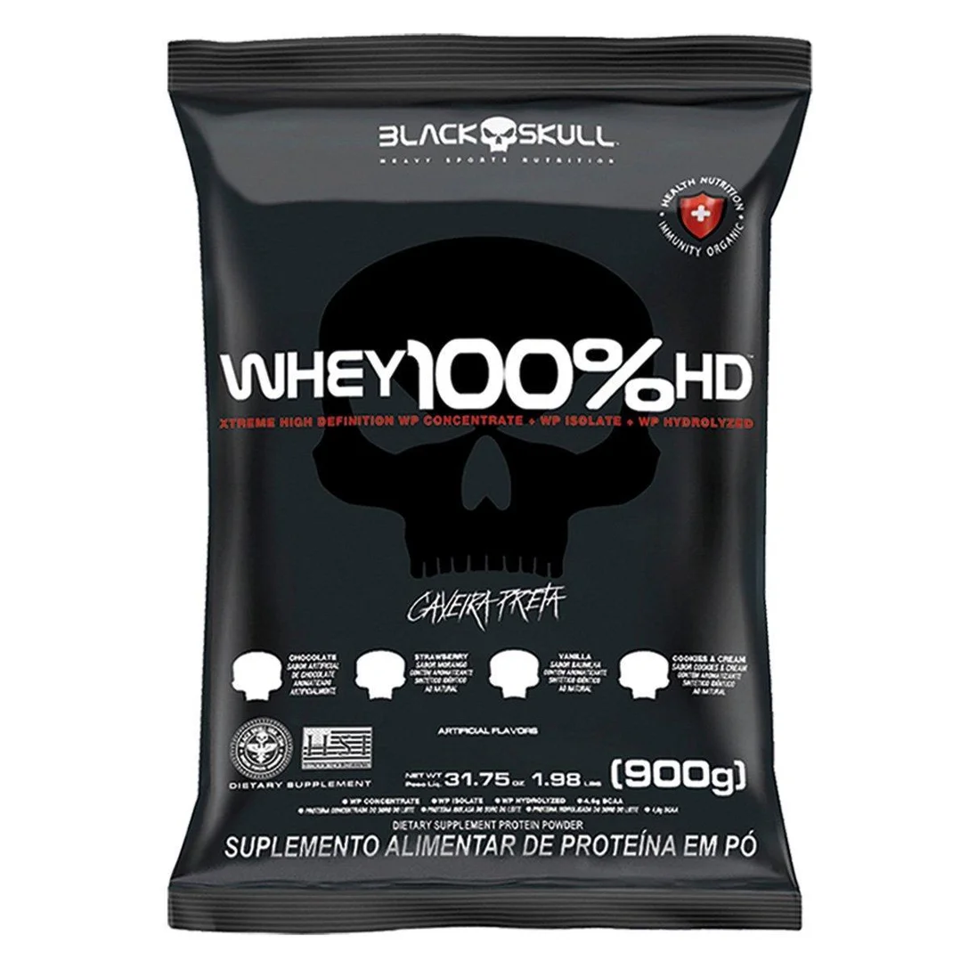 Embalagem de Whey 100% HD