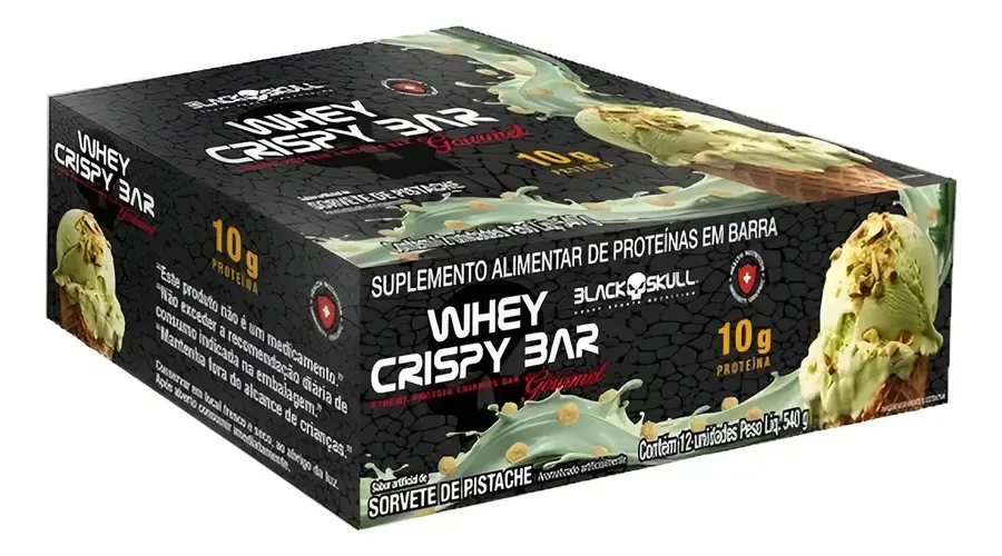 Embalagem de Whey Bar Crispy C/
