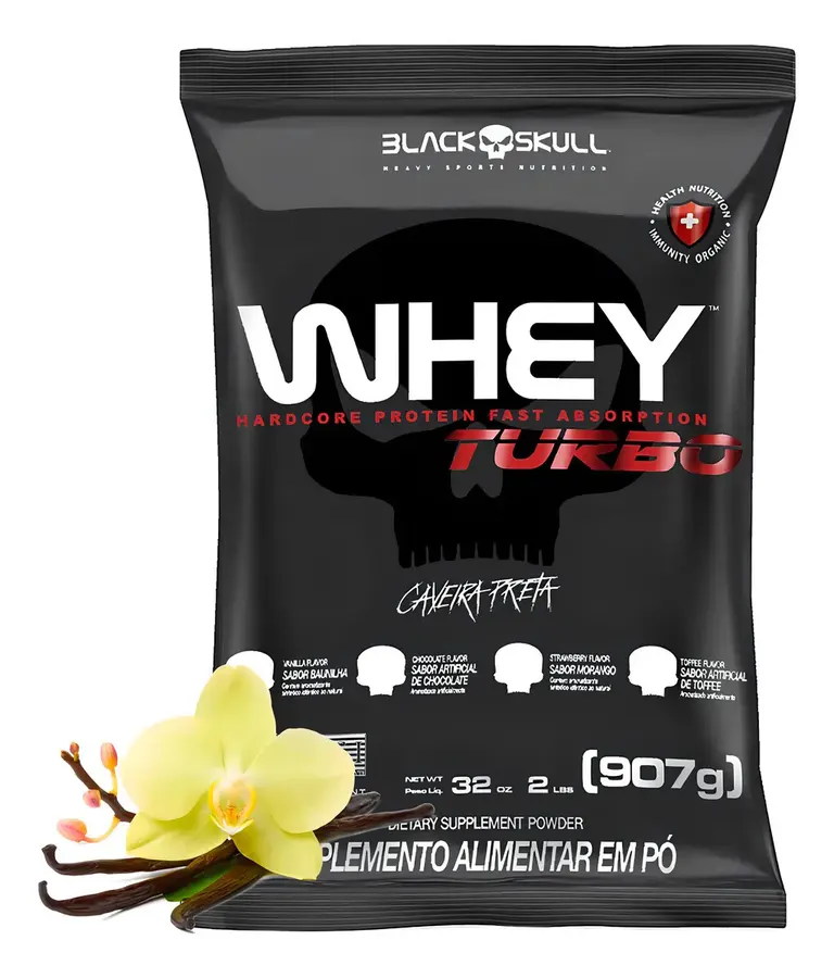 Embalagem de Whey Hipercalórico Protein Isolado Concentrado Engordar