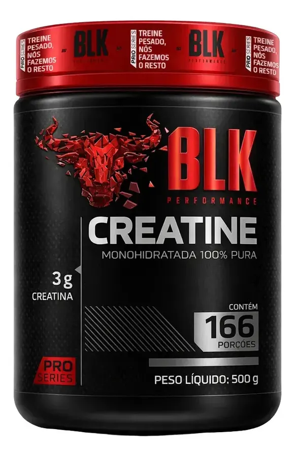 Embalagem de Creatina 100% Pura Monohidratada