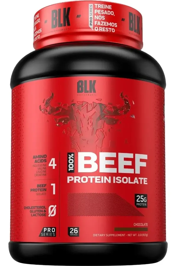 Embalagem de Whey Protein Carne Beef Protein