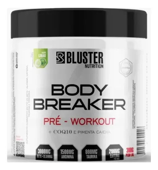 Embalagem de Pré Treino Body Breaker