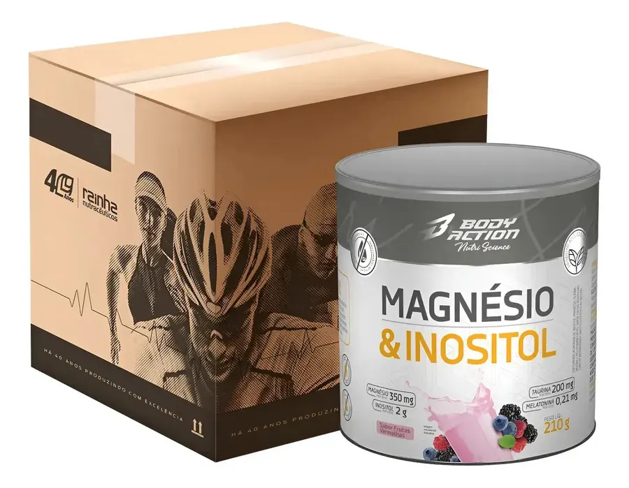 Embalagem de Atacado 9x Magnésio E Inositol