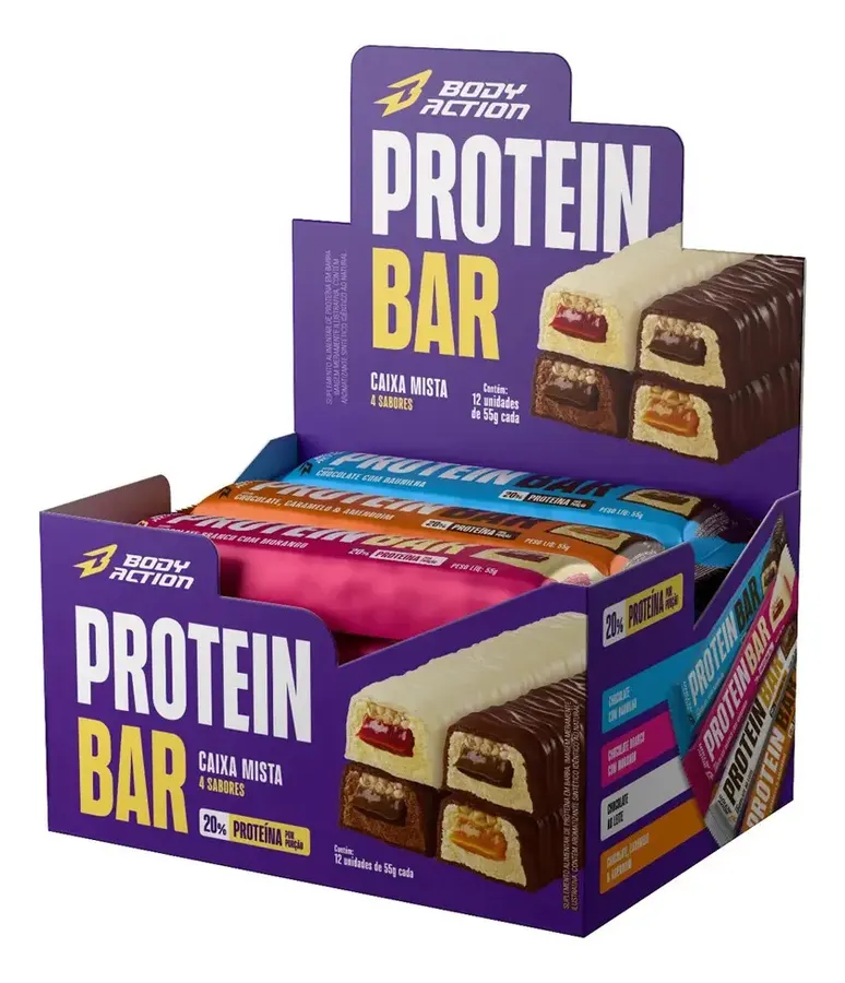 Embalagem de Barra Proteína Protein Bar, Pack