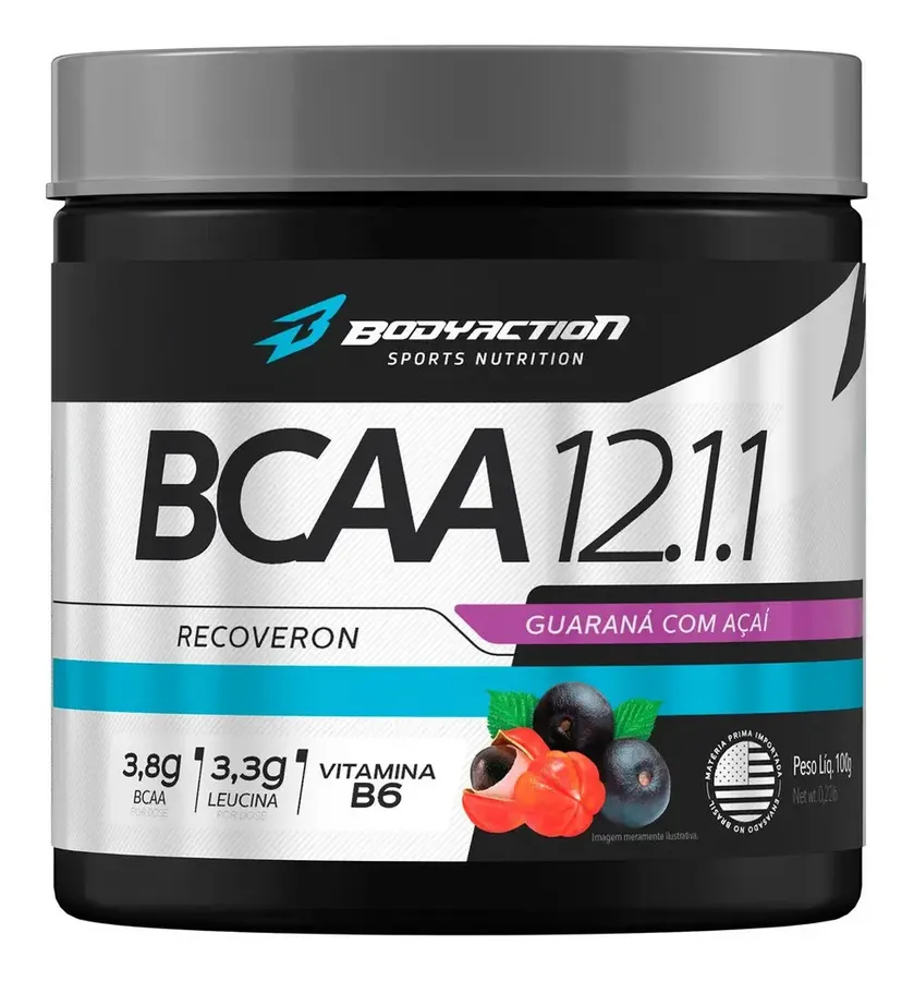 Embalagem de Bcaa Recoveron