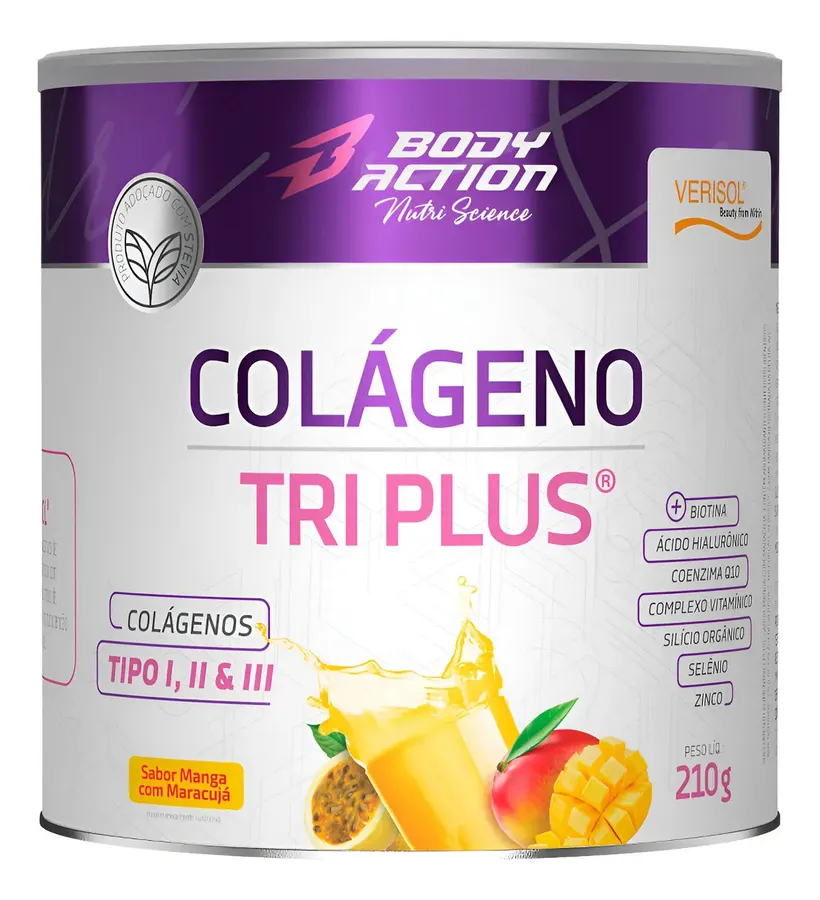 Embalagem de Colágeno Verisol Tri Plus Tipo