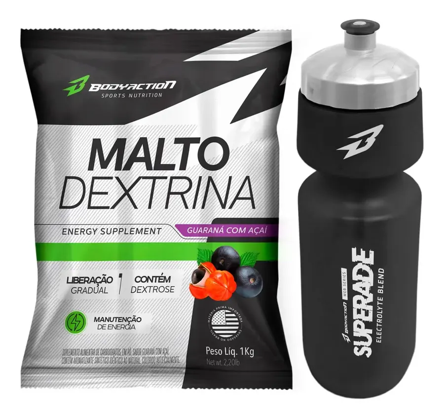 Embalagem de Maltodextrina Squeeze Endurance