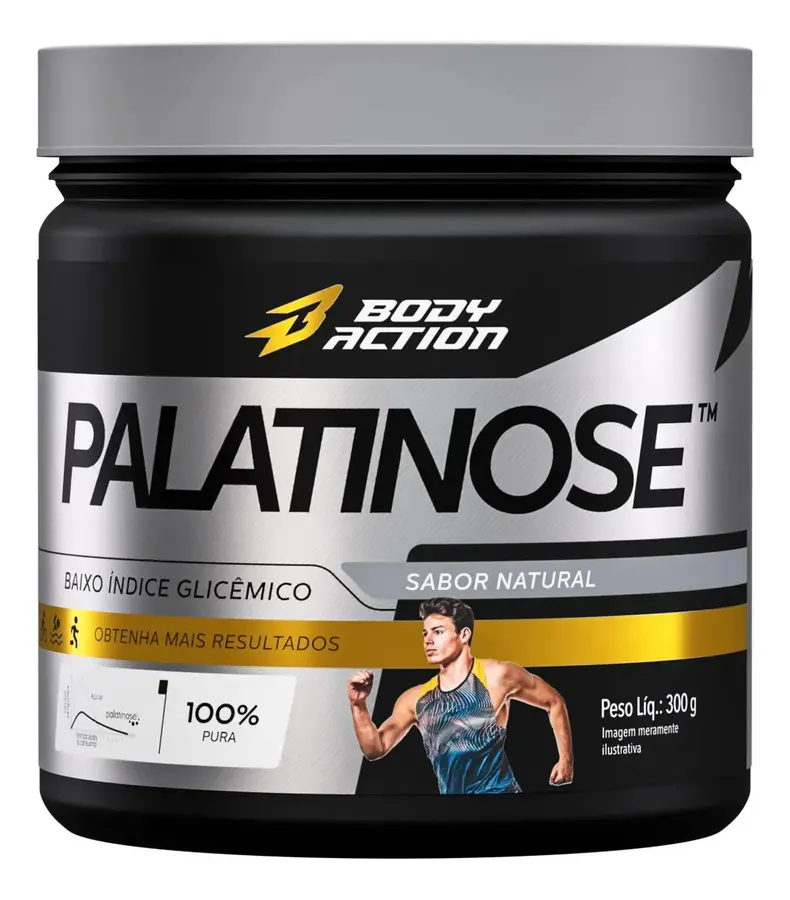 Embalagem de Palatinose Pura Baixo Índice Glicêmico Natural