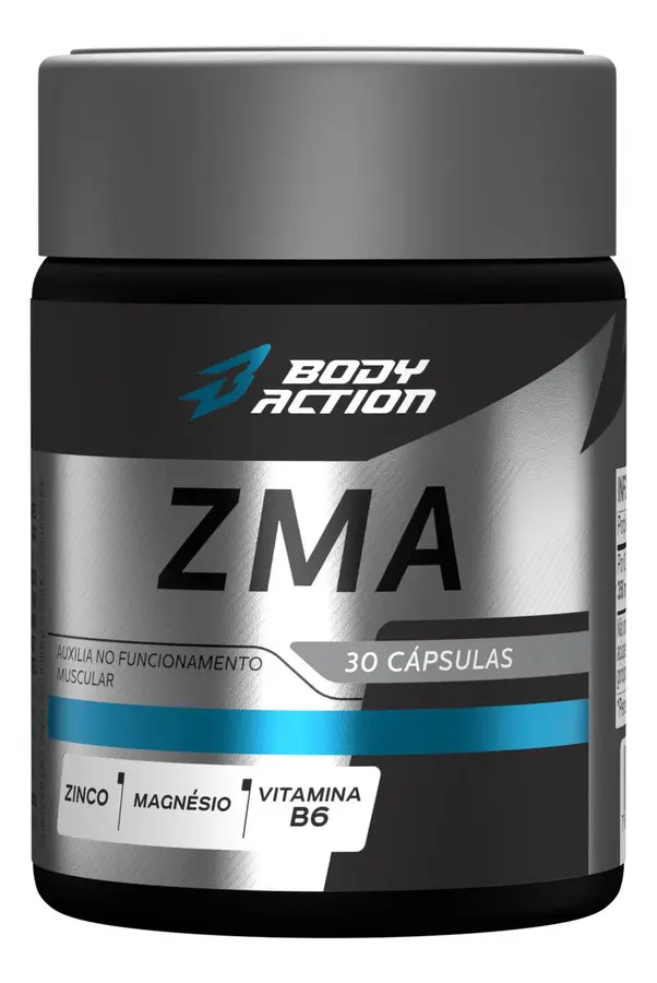 Embalagem de Zma Zinco Magnésio Vitamina B6 Cápsulas