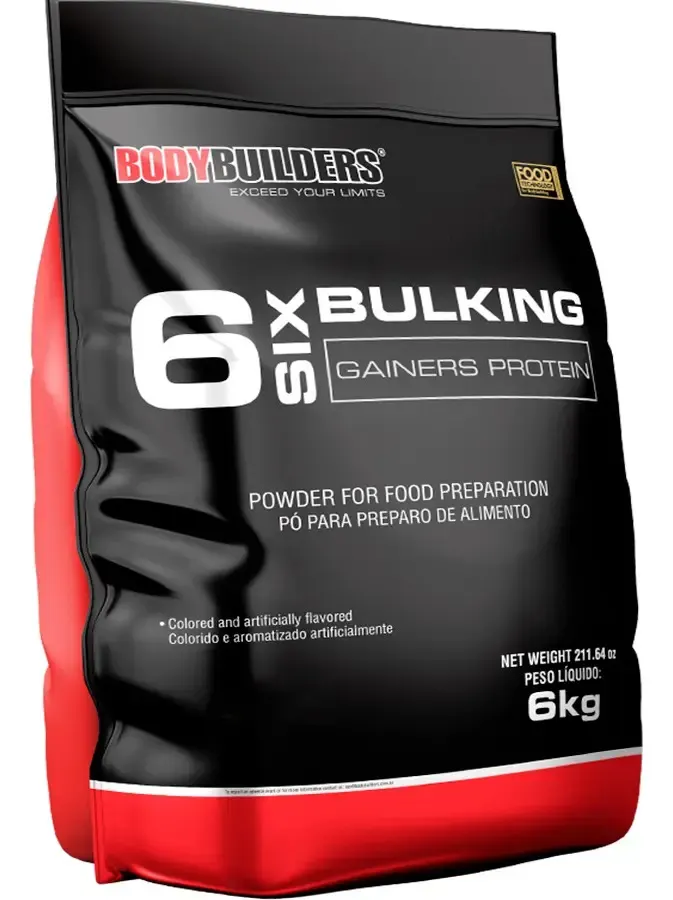 Embalagem de Bulking Gainers Protein