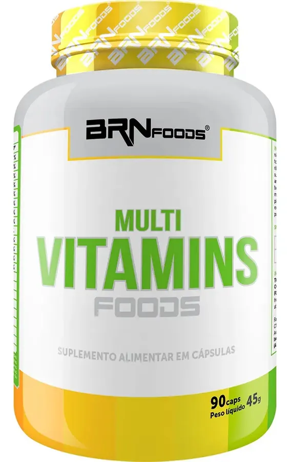 Embalagem de Multivitaminico Brn Capsulas