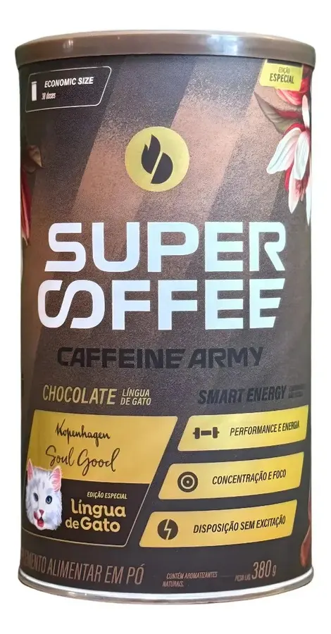 Embalagem de Cafeína SuperCoffee