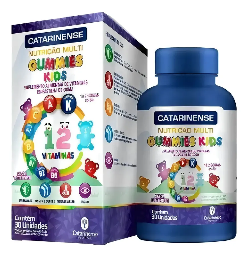 Embalagem de Gummies Kids