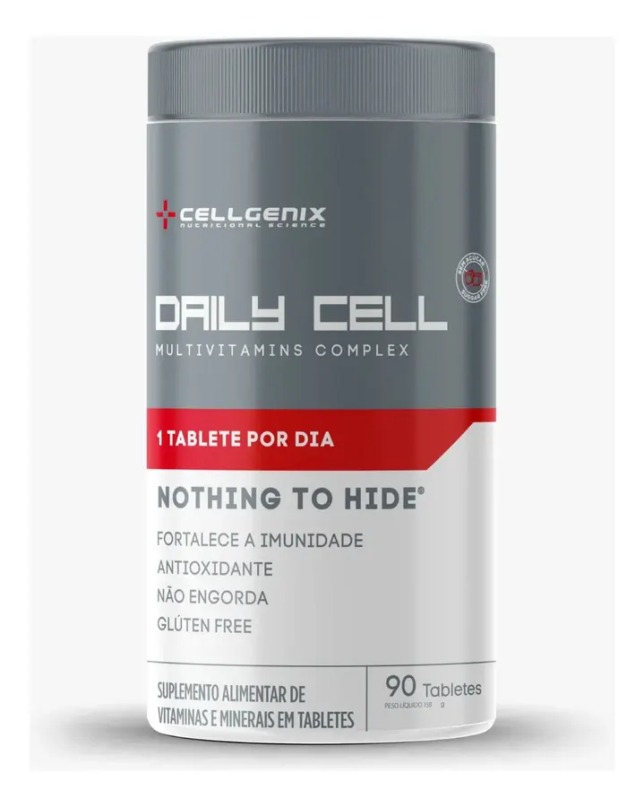 Embalagem de Multivitamínico Daily Cell Comprimidos