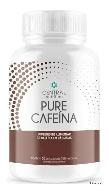 Embalagem de Cafeína Pura Cápsulas Não se aplica