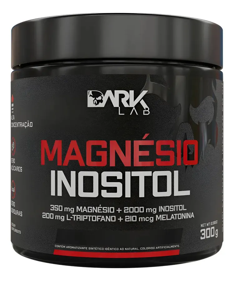 Embalagem de Magnésio E Inositol Taurina Melatonina