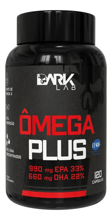 Embalagem de Omega Plus Cápsulas