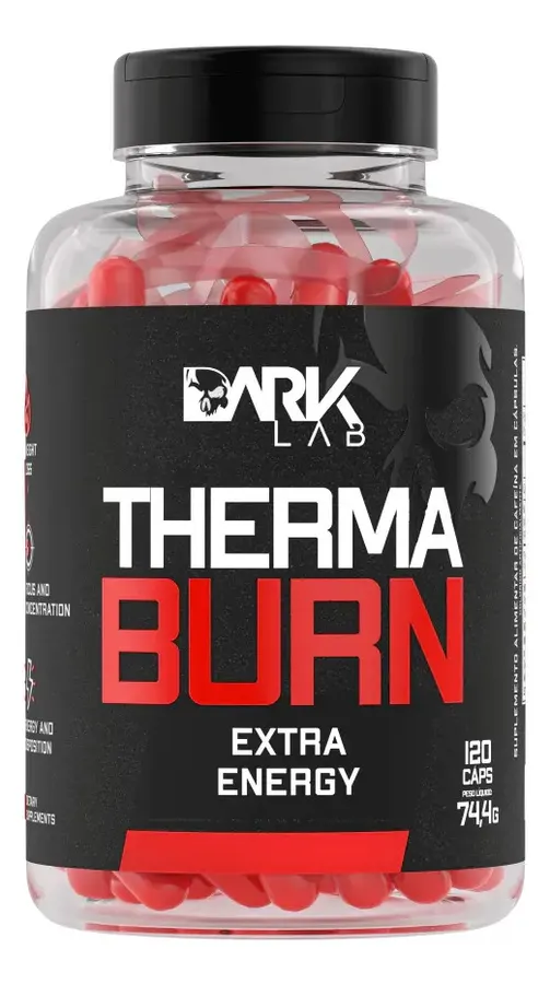Embalagem de Termogênico Therma Burn Cafeína Caps