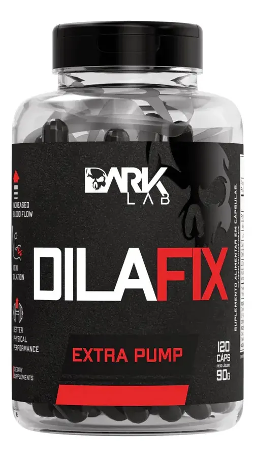 Embalagem de Vasodilatador Dilafix Extra Pump Caps