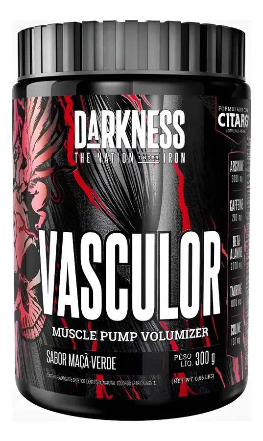 Embalagem de Vasculor Pré Treino
