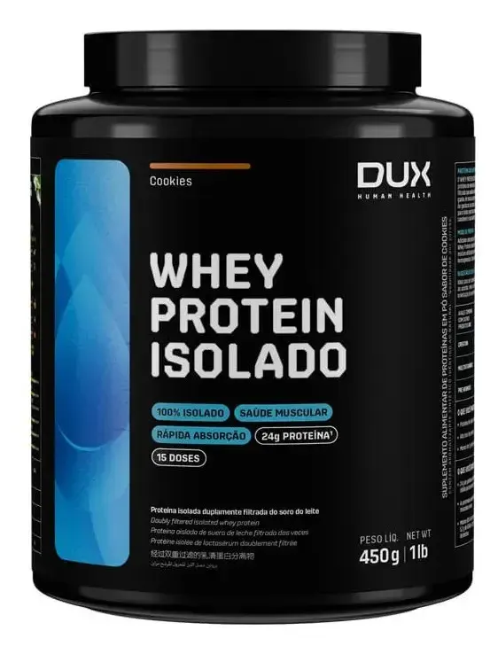 Embalagem de Whey Protein Isolado Nutrition