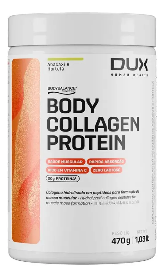 Embalagem de Body Collagen Protein