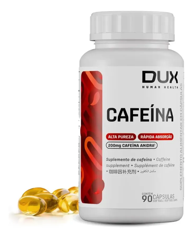 Embalagem de CAFEÍNA CAPSULAS