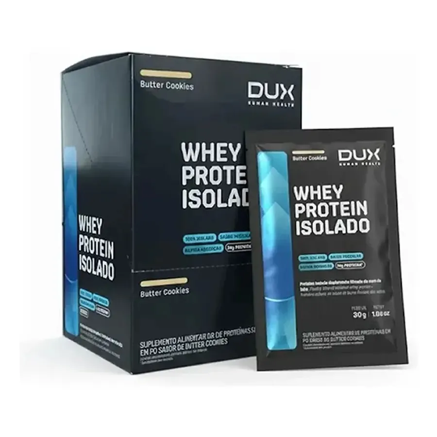 Embalagem de Whey Protein Isolado Massa Muscular