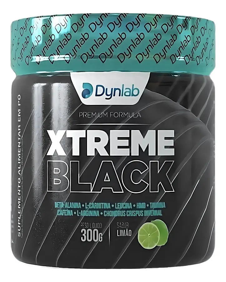 Embalagem de Pré treino Xtreme Black