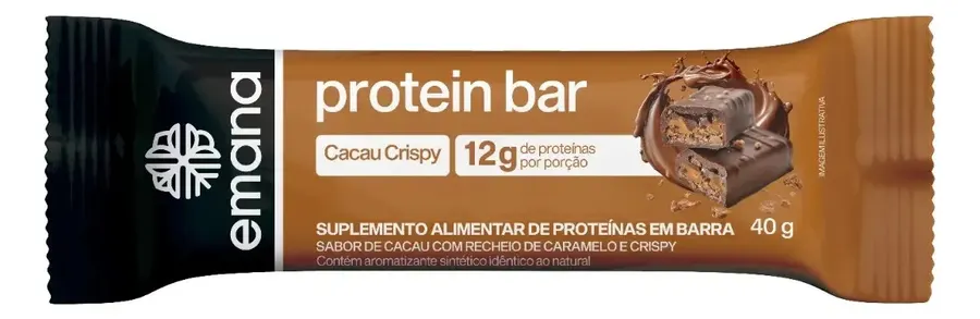 Embalagem de Barra Cereais Nutrição E